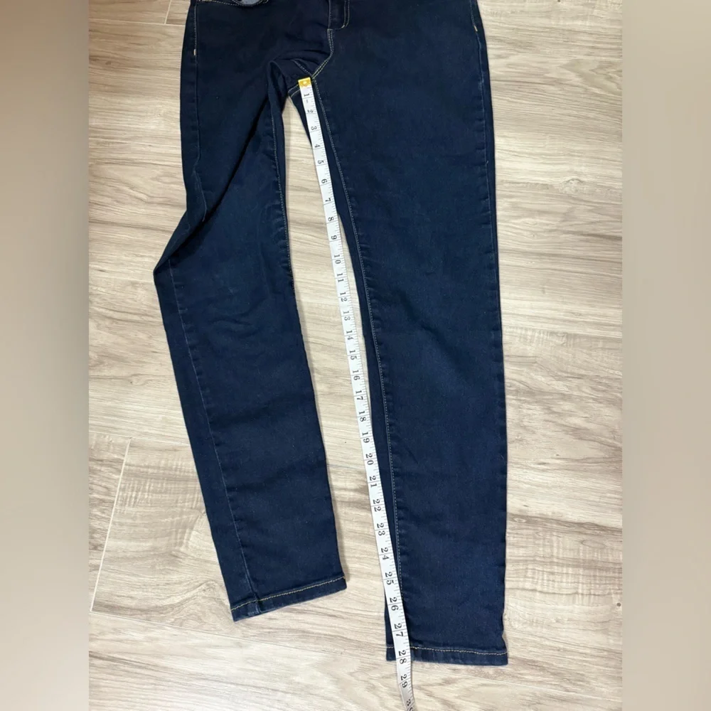 Michael Kors IZZY SKINNY Jeans for women, size 8, navy blue